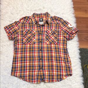 Rolling Paper BBQ Plaid S/S Button Down